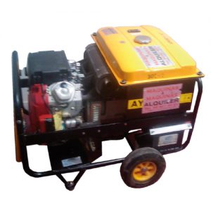Rent of portable electric generator 12.5 KVA three-phase
